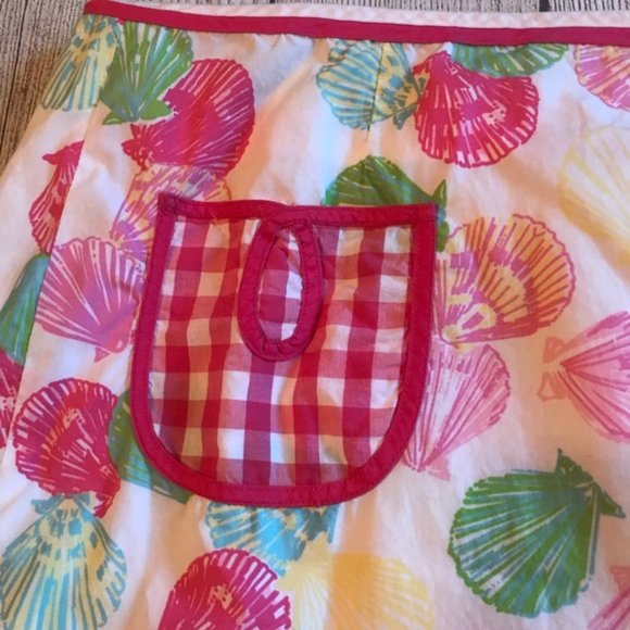 Lilly Pulitzer Wrap Skirt Sz 8 Shells Clam Digger - Picture 10 of 10